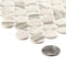 Andova Tiles SAMPLE Dexo 1 x 1 Glass Penny Round Mosaic Wall  Floor Tile SAM-ANDDEX330 - alternate 6